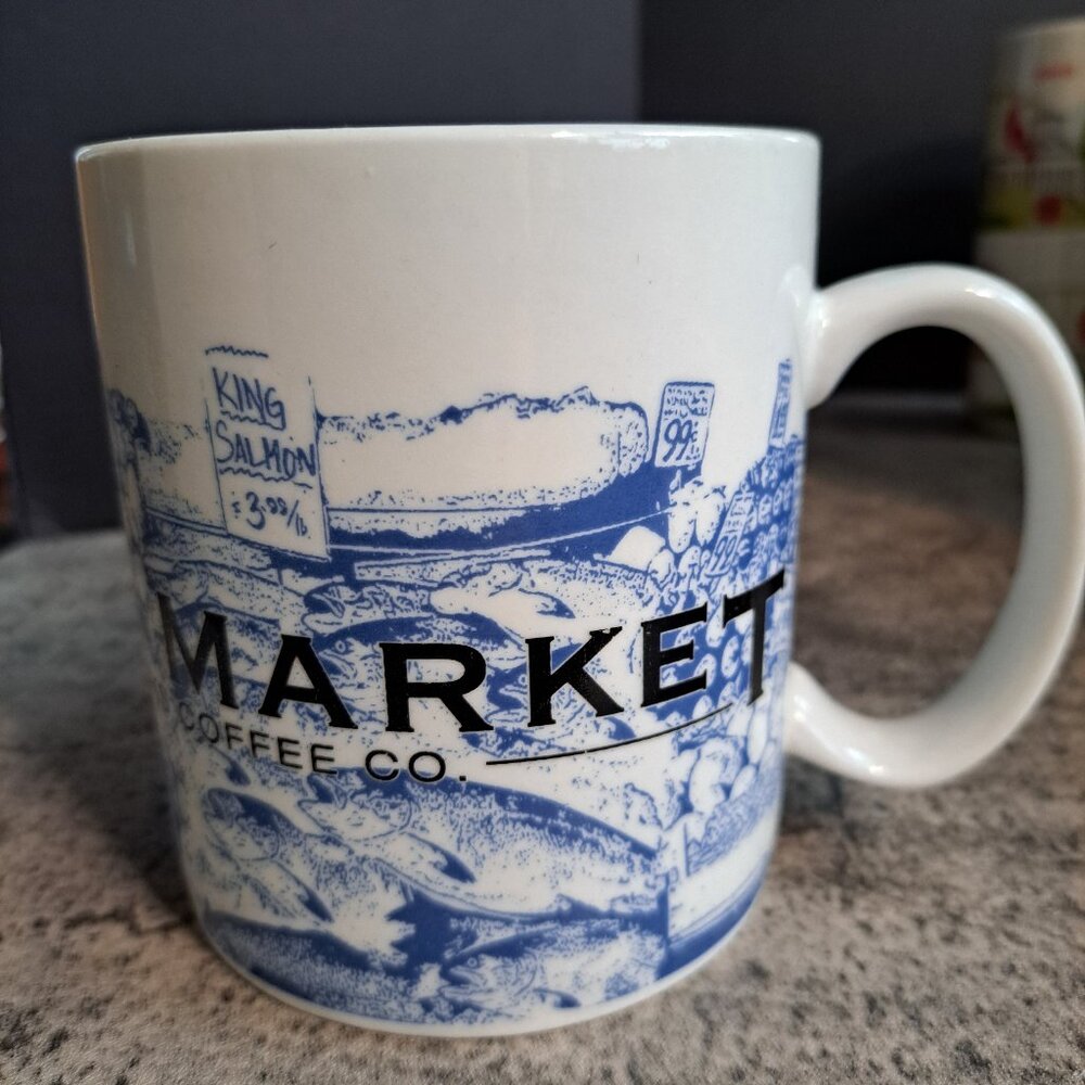 Starbucks Pike Place Market Birthplace Of Starbucks Coffee Mug Cup - Picture 2 of 16